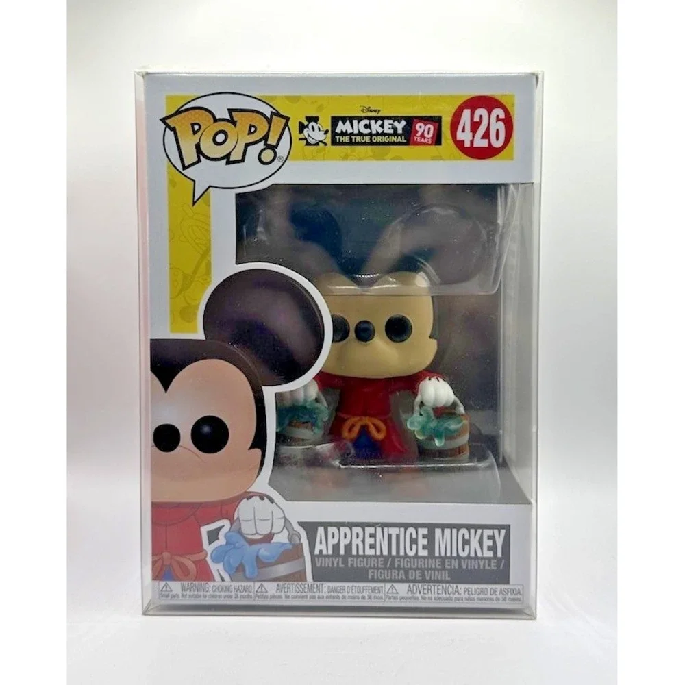 Apprentice Mickey Disney 90 Years The True Original Funko Pop #426 in Protector